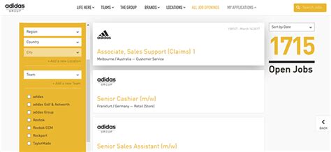 adidas application form.